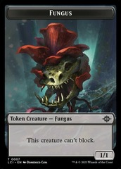 Fungus (0007) // Treasure (0018) Double-Sided Token - Foil